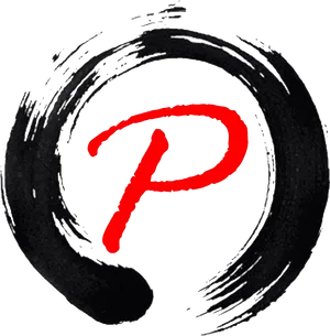 Zen Enso Brushstroke Art PNG Image