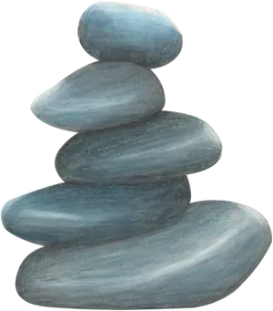 Zen Stone Stack Balance Peaceful.png PNG Image