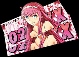 Zero Two Popout Slap - Zero Two PNG image with transparent background