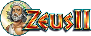 Zeus I I I Slot Game Logo PNG Image