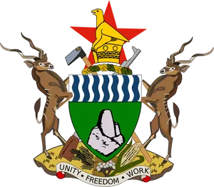 Zimbabwe National Coatof Arms PNG Image