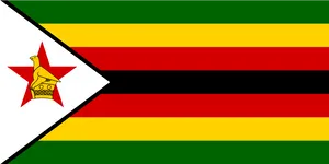 Zimbabwe National Flag PNG Image