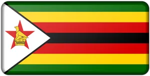 Zimbabwe National Flag PNG Image