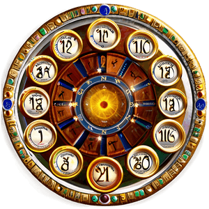 Zodiac Dates PNG 06242024 PNG with transparent background