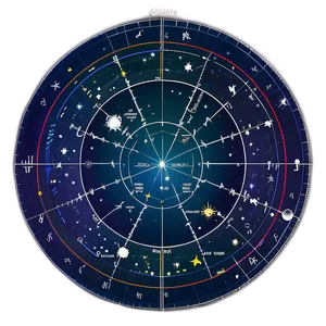 Zodiac Star Map Png 5 PNG Image