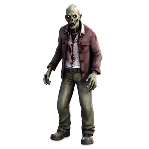 Zombie Game Character Horror Png Hhp PNG Image