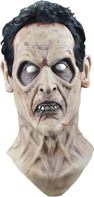 Zombie Head Horror PNG Image