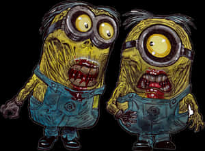 Minions Zombie Minionnn Image Download - Minion Zombie PNG