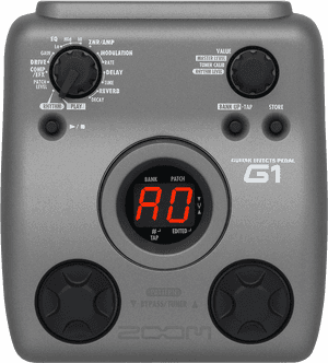 Zoom G1 Guitar Effects Pedal, HD Png Download PNG image with transparent background
