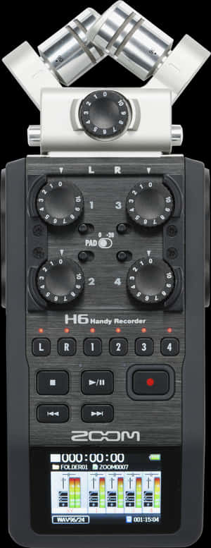H6 Sound Recorder, HD Png Download PNG