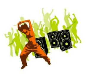 Cabranoticias Marat U00f3n De Zumba En El Pabell U00f3n - Cartoon Zumba Dance Png, Transparent Png PNG image with transparent background